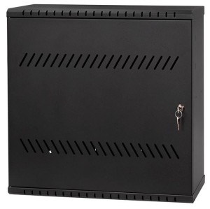 Szafa Rack 19" wisząca - Multimedia 3U/4U czarna
