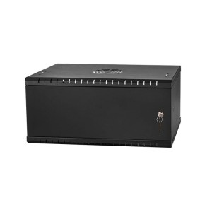Szafa Rack 19" wisząca - 4U - 350mm - metal - szara