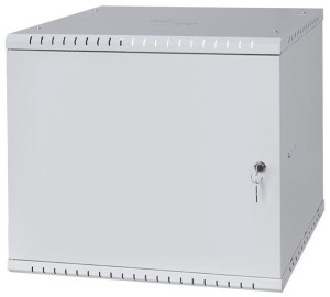 Szafa Rack 19"  9U - 450mm -metal - biała - economy