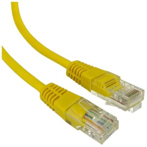 PATCHCORD U/UTP KAT.6 3m ŻÓŁTY