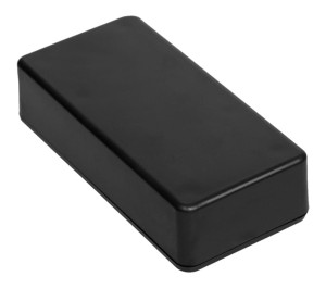 Obudowa 45x23x95-czarna-pełna-ABS