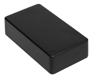 Obudowa 60x28x110-czarna-pełna-ABS