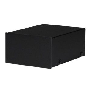Obudowa OUP 150x88x200 Płyta czołowa czarna lakier